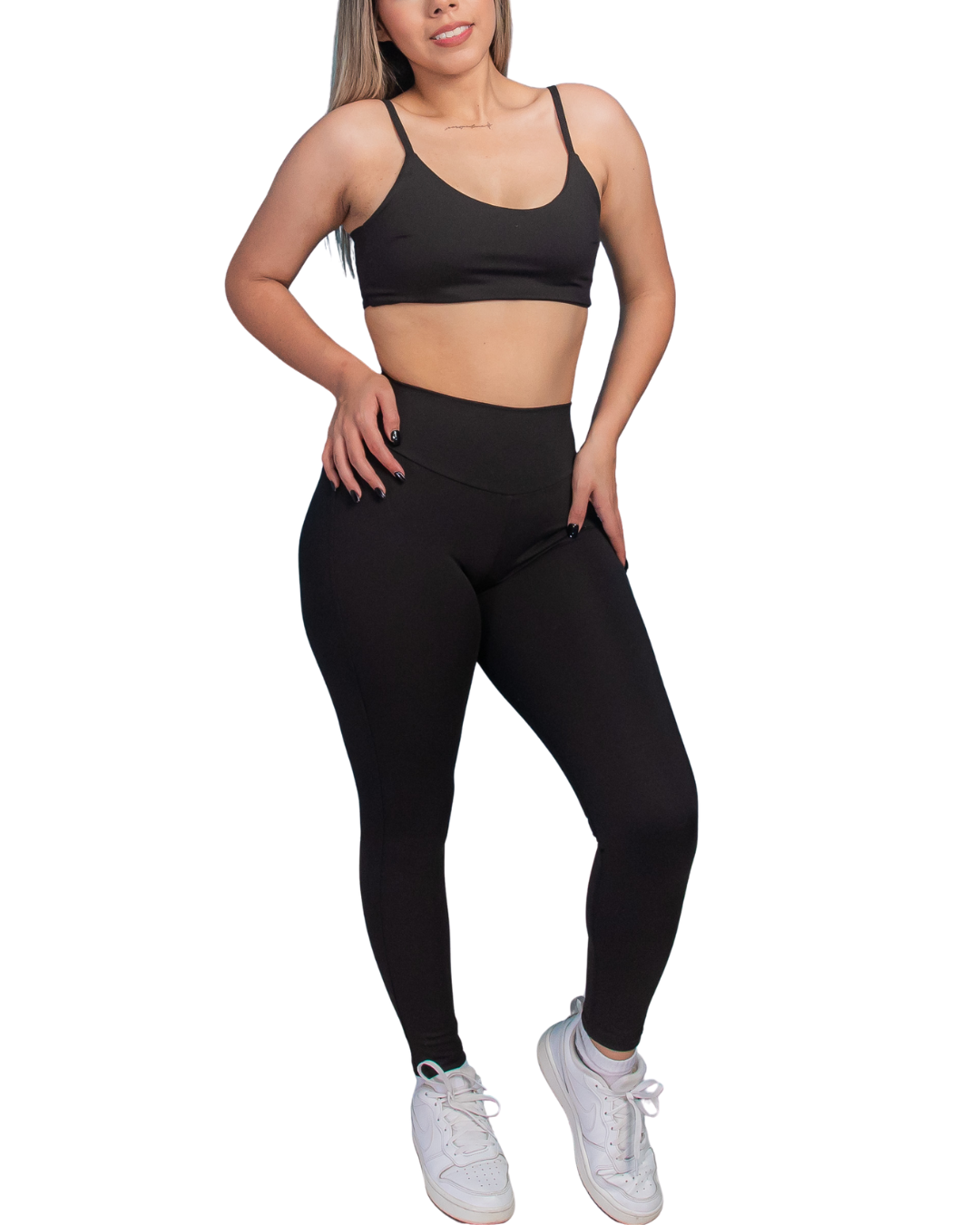 Conjunto ESSENZIALE Premium - Top + Leggings Push Up Deportivo