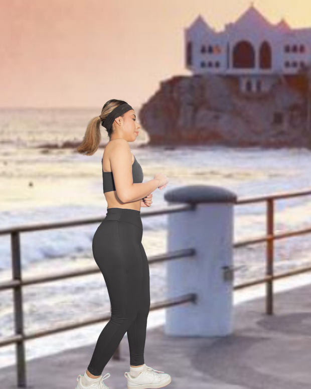 Conjunto ESSENZIALE Premium - Top + Leggings Push Up Deportivo