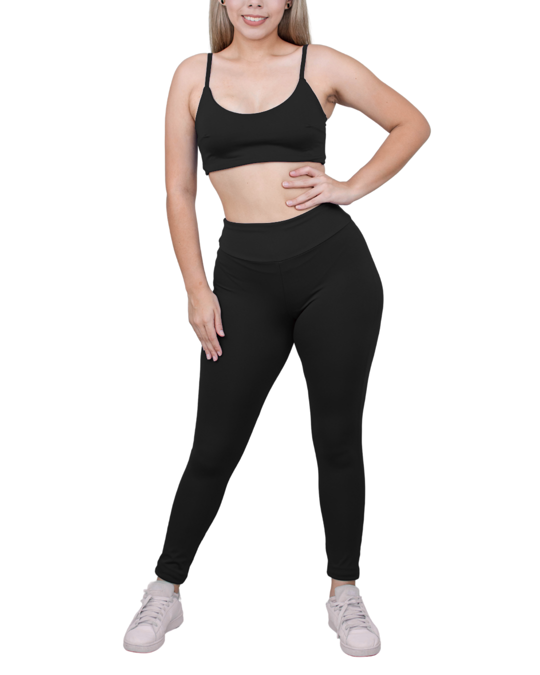 Conjunto ESSENZIALE Premium - Top + Leggings Push Up Deportivo
