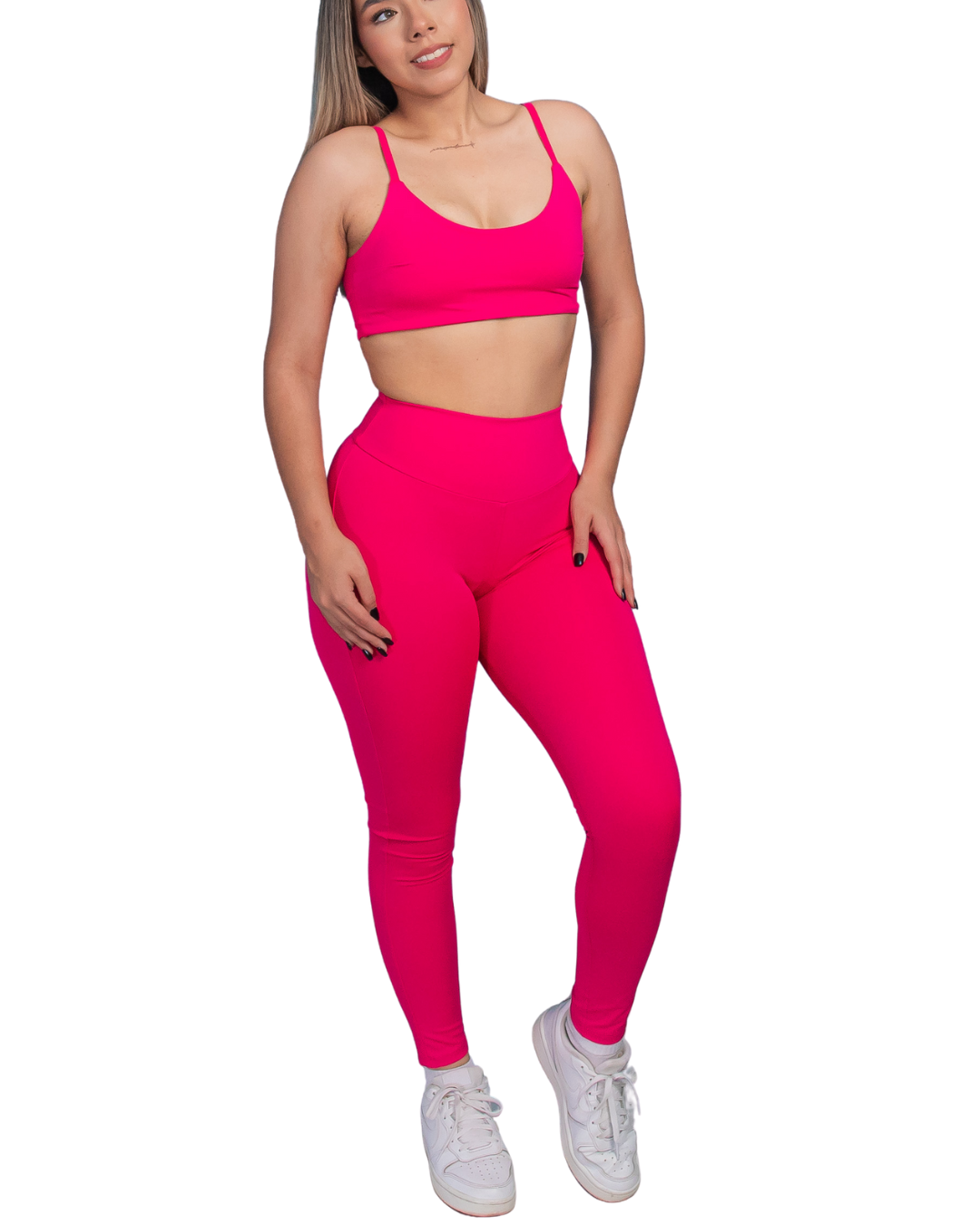 Conjunto ESSENZIALE Premium - Top + Leggings Push Up Deportivo