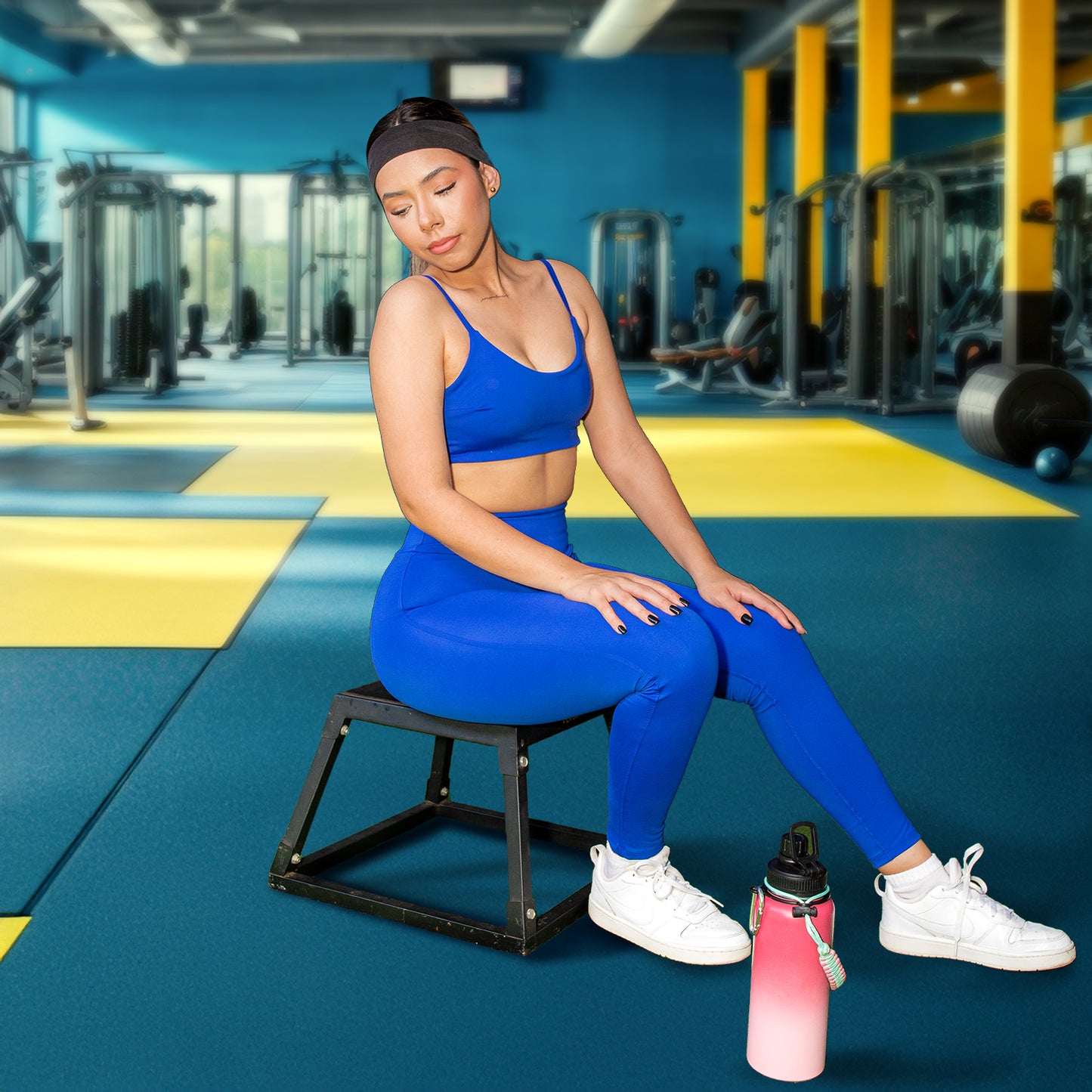 Conjunto ESSENZIALE Premium - Top + Leggings Push Up Deportivo