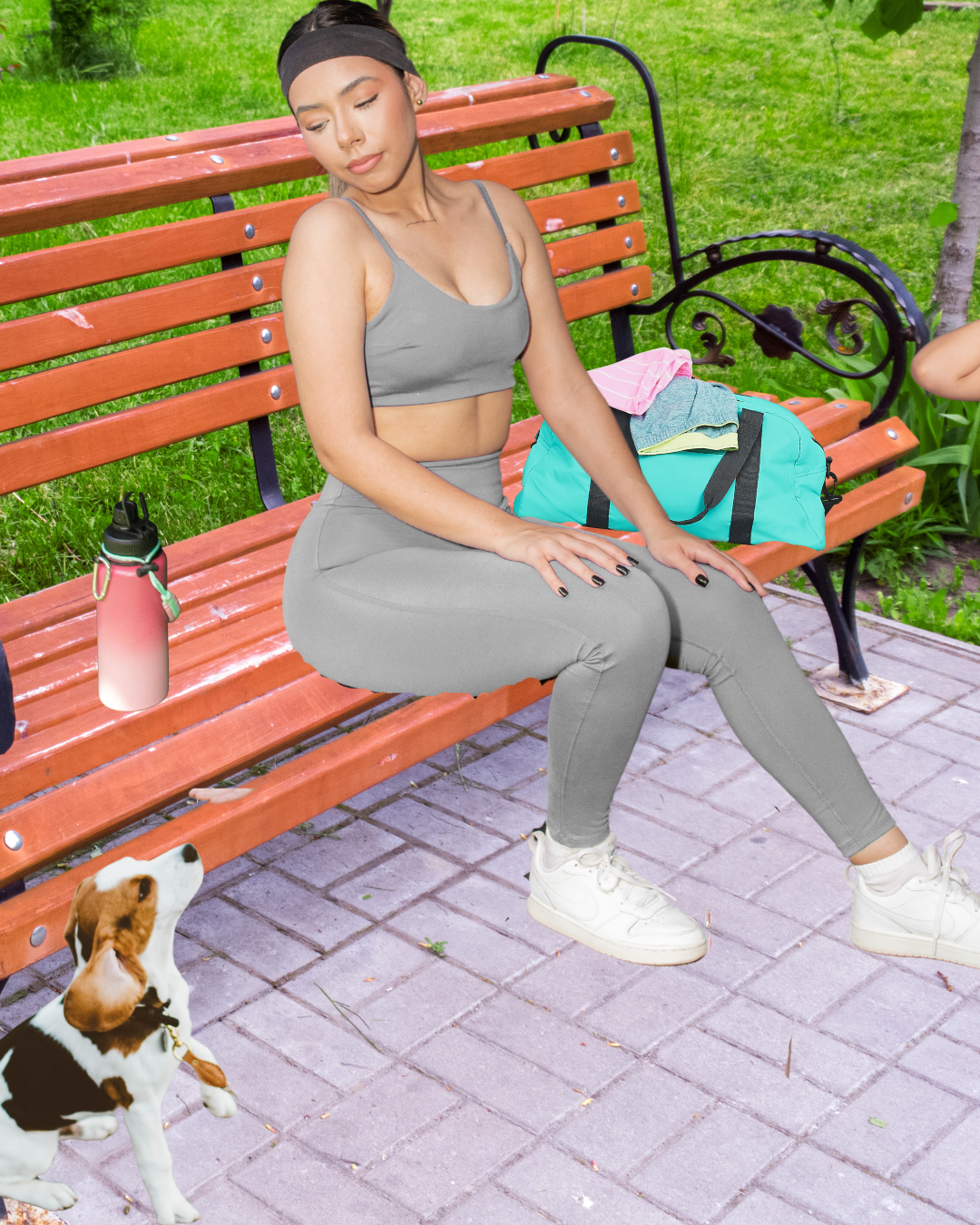 Conjunto ESSENZIALE Premium - Top + Leggings Push Up Deportivo